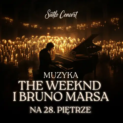 Muzyka The Weeknd i Bruno Marsa na 28. piętrze Warszawa