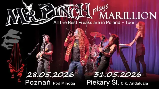 Mr. Punch plays Marillion – All The Best Freaks Are In Poland — Klub Pod Minogą, Poznań