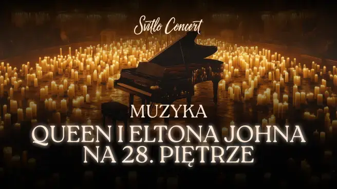Muzyka Queen i Eltona Johna na 28. piętrze — Sky Hall by Svitlo Concert, Warszawa