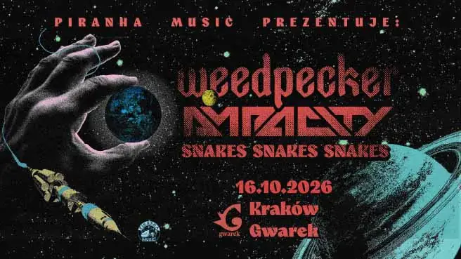 Ampacity i Weedpecker — Klub Gwarek, Kraków