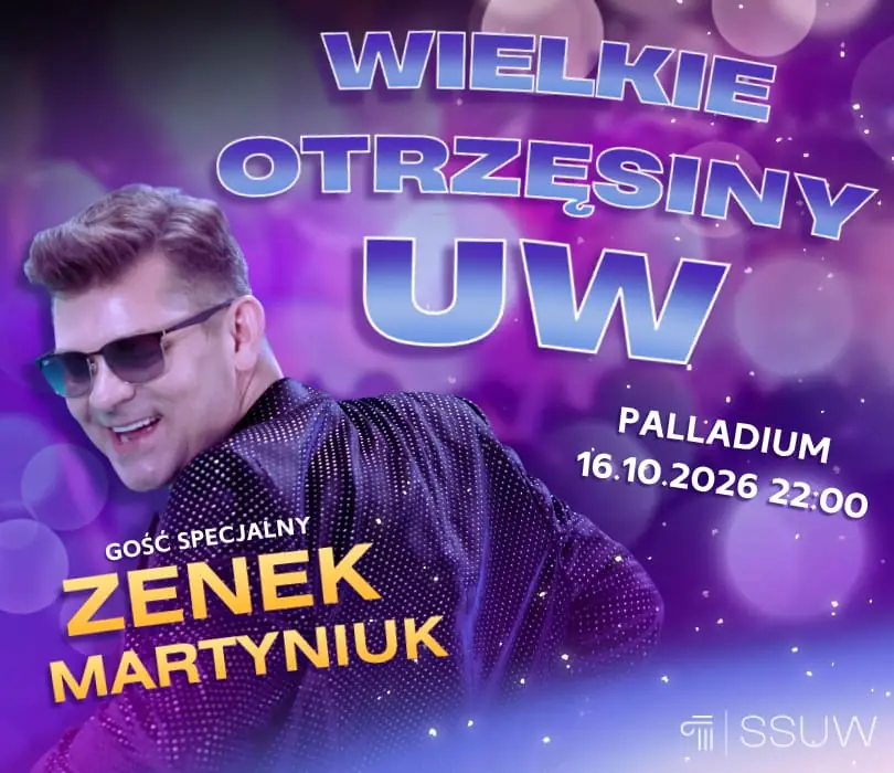 WIELKIE OTRZĘSINY UW — Palladium, Warszawa