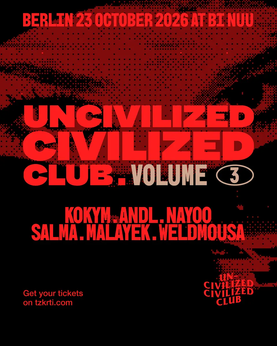 Uncivilized Civilized Club Volume 3 — Bi Nuu, Berlin
