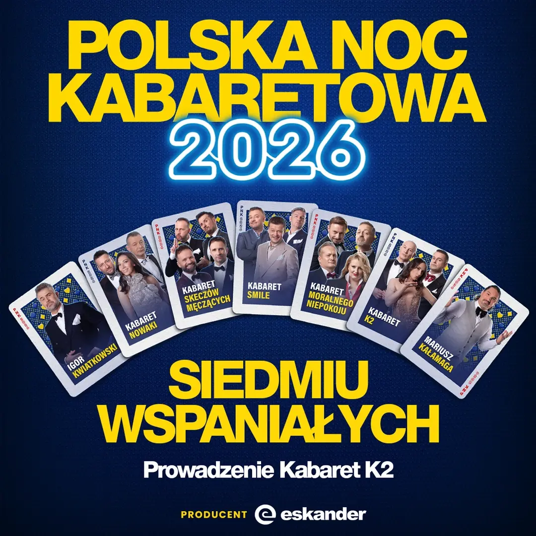 Polnische Kabarett-Nacht 2026 — Regionalne Centrum Sportowe w Lubinie, Lubin