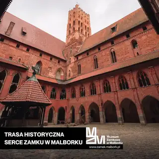 Hrad v Malborku: Historická trasa