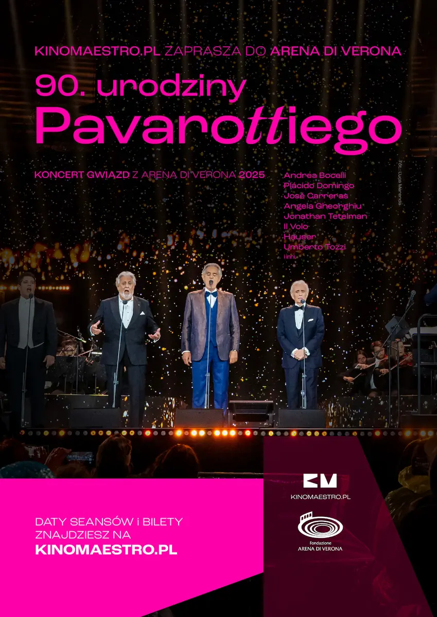 PAVAROTTI'S 90. GEBURTSTAG | Konzertübertragung — Centrum Kultury i Biblioteki im. Jana Karnowskiego w Brusach, Brusy