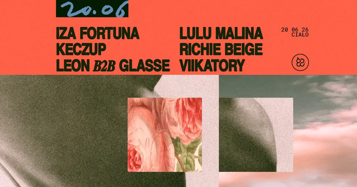 Ciało: Iza Fortuna, kEczuP, Leon B2B Glasse, LuLu Malina, Richie Beige, Viikatory — Ciało, Wrocław