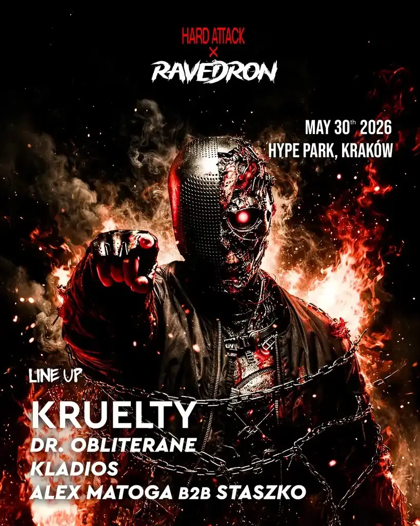 KRUELTY x RAVEDRON — Hype Park, Krakov