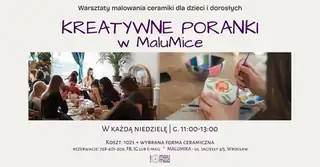 Creative Mornings at Malumice - Ceramic Painting Workshops for Children and Adults