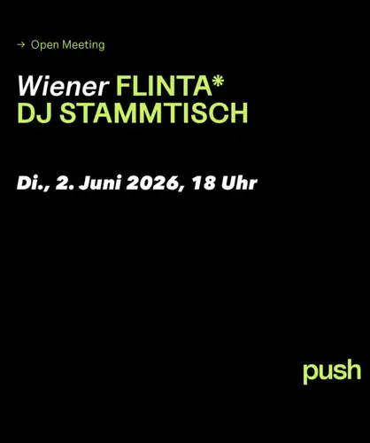 WIENER FLINTA DJ STAMMTISCH