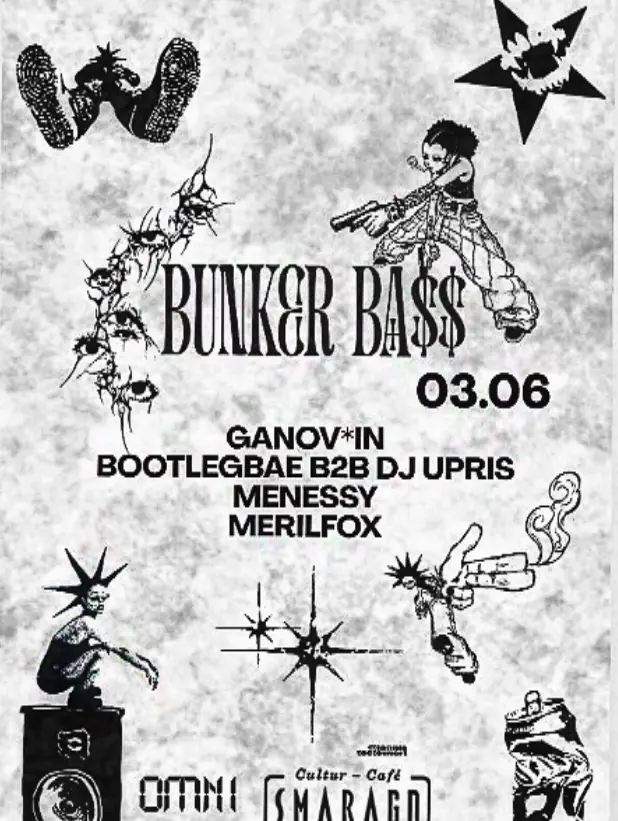 BUNKER BA$$ SZN2 V3 — Cultur Cafe Smaragd