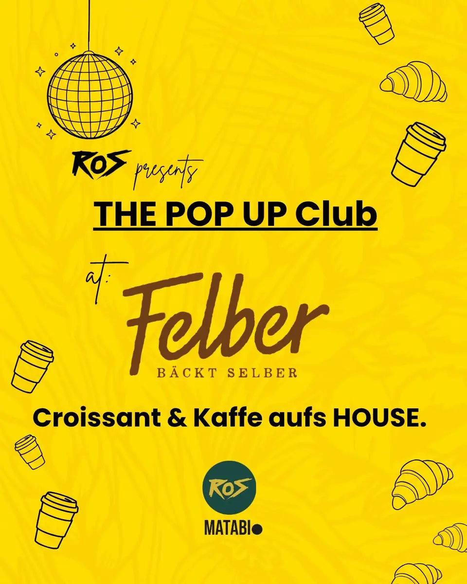 PopUp Club w Felber Bakery - Lange Nacht der Praterstrasse - Day Party — Felber Bakery Praterstrasse, Wiedeń