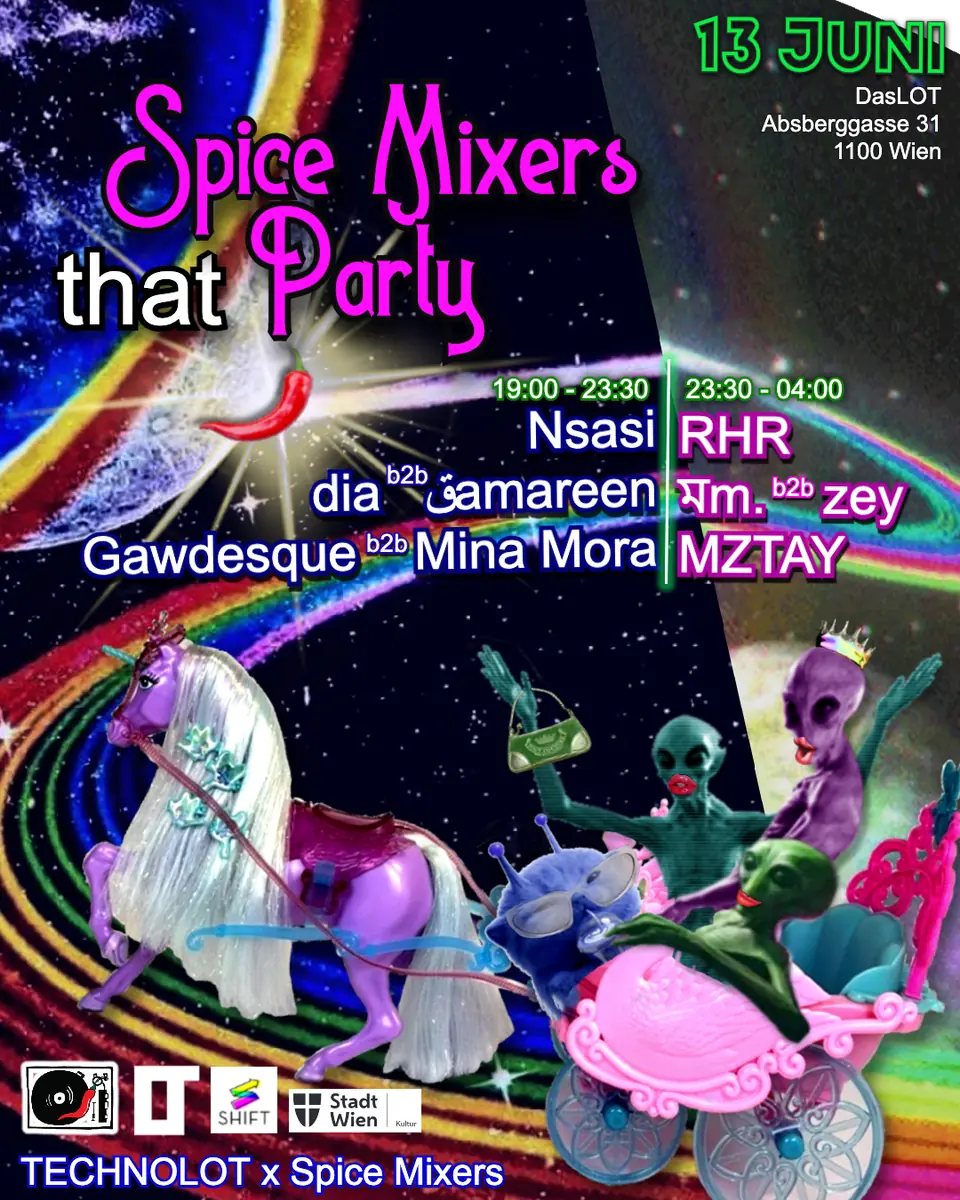 That Spice Mixers Party - Pride - TECHNOLOT X Spice Mixers — Das Lot, Вена