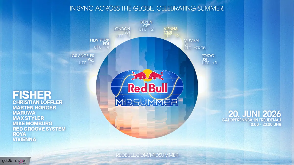 Red Bull Midsummer — TBA - Galopprennbahn Freudenau, Vienna, Wiedeń