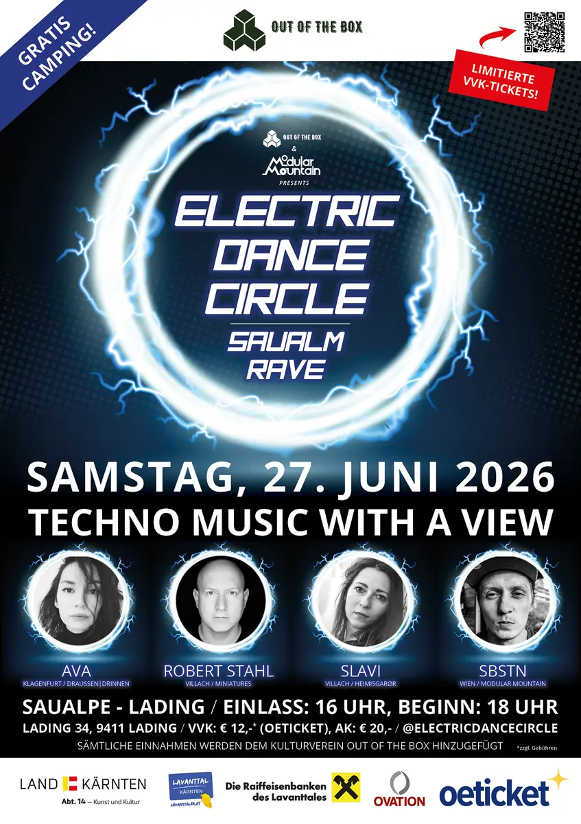 Saualm Rave - Electric Dance Circle with a view — Lading Veranstaltungswiese