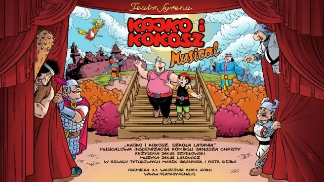 Kajko a Kokosz. Letecká škola — Varšava