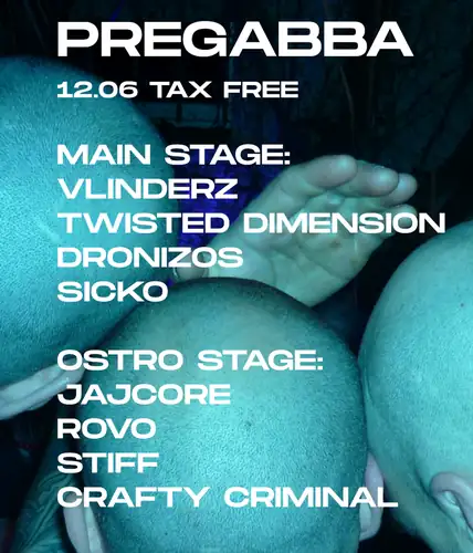 PREGABBA - TAX FREE warehouse rave