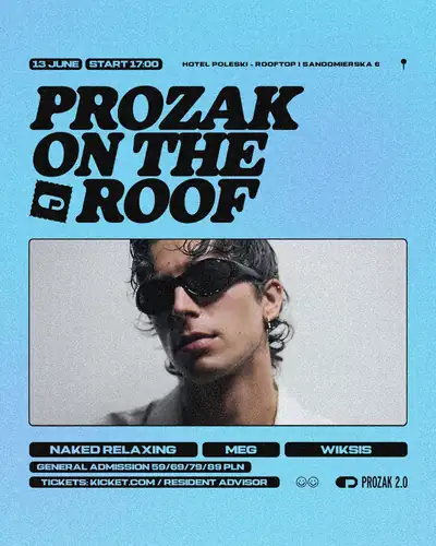 PROZAK ON THE ROOF: naked relaxing
