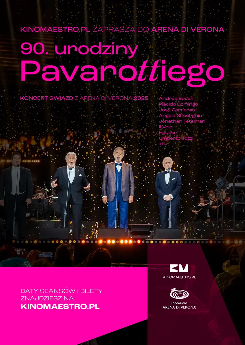 90. narozeniny Pavarottiho — Kino Światowid - Czarnków, Czarnków
