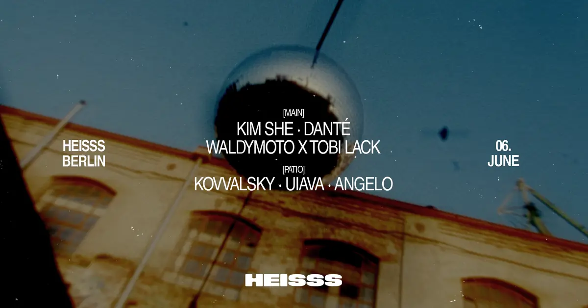 HEISSS BERLIN: Kim She, Waldymoto x TOBI BLACK — Crackhouse, Gdaňsk