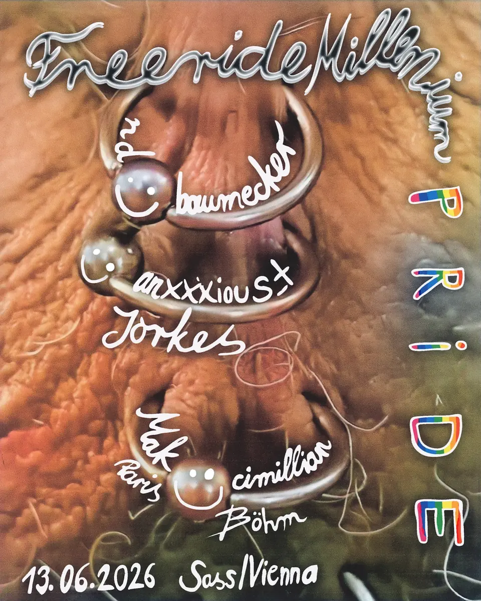 Freeride Millenium PRIDE with nd_baumecker (Panorama Bar), anxxxious_t, Makcimillian — SASS Music Club, Vídeň