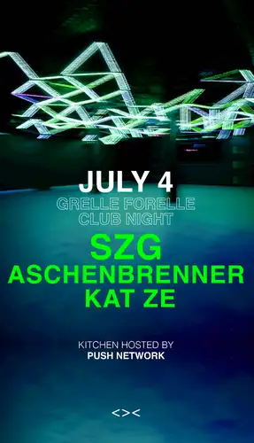 SZG - Grelle Forelle Club Night
