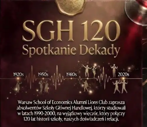 SGH 120: Setkání Dekády 1990 - 2000