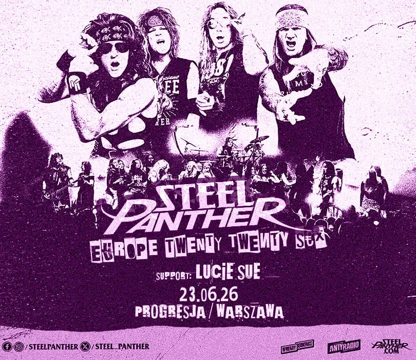 STEEL PANTHER | Warszawa — Progresja, Warszawa