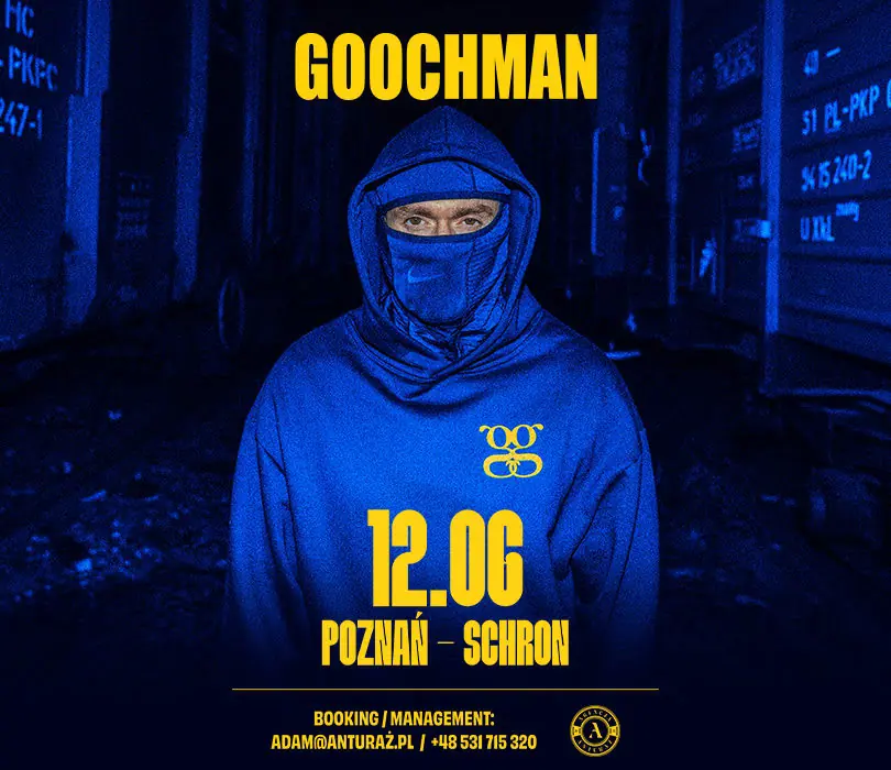 GOOCHMAN TOUR | Poznań — Kryt v Poznani, Poznaň