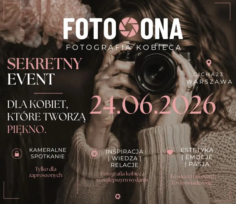 FOTOONA 2026 — Cicha 23 Event Place, Varšava