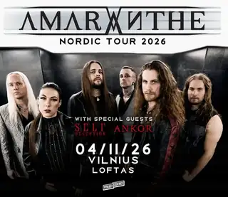 AMARANTHE + SELF DECEPTION, ANKOR | Vilnius