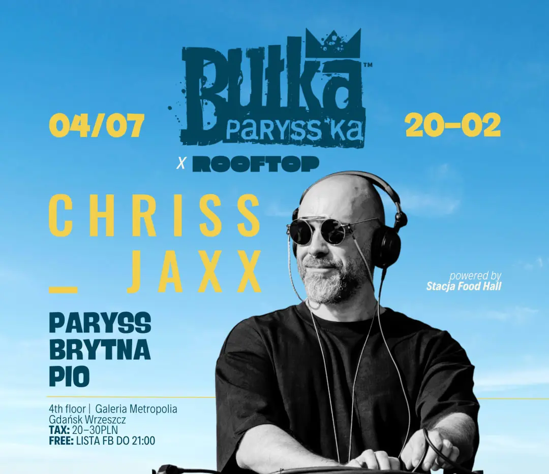4.07 BUŁKA PARYSS'KA NA DACHU — CHRISS JAXX (Homies Crew) — Rooftop bar 'n' fun, Danzig