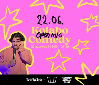 Kolabo Comedy // OPEN MIC // 22.06.