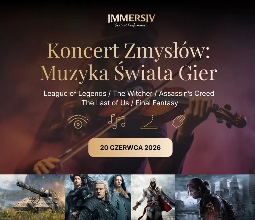 Sinne-Konzert: Musik der Spielewelten 17:00 — Multikino Złote Tarasy, Warschau