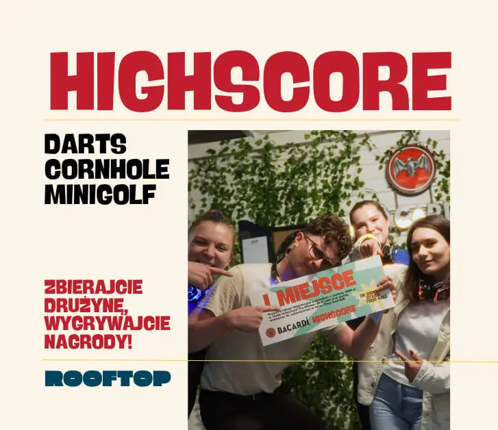 Highscore Challenge - 27/06/26 — Rooftop bar 'n' fun, Danzig