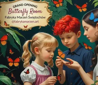 Motylarnia w Fabryce Marzeń