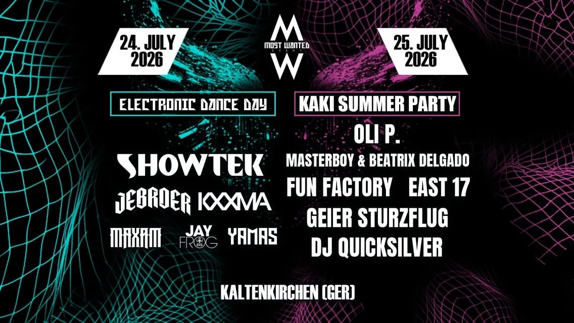 MOST WANTED EVENT 2026 - Electronic Dance Day — Festplatz Kaltenkirchen, Kaltenkirchen