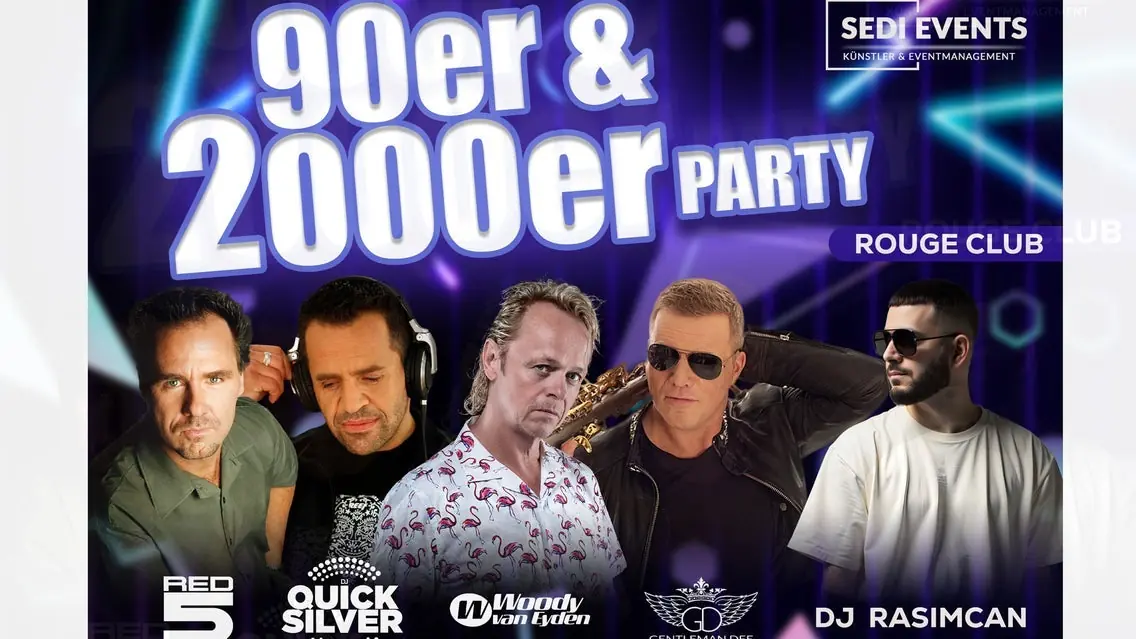 Podróż w czasie na parkiet: impreza lat 90. i 2000. w Rouge Bochum — Rouge Showpalast, Bochum