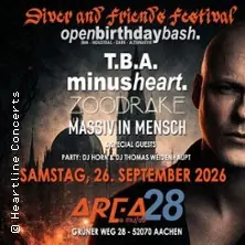Diver & Friends Festival 2026 - Open Birthday Bash — Area 28, Aachen
