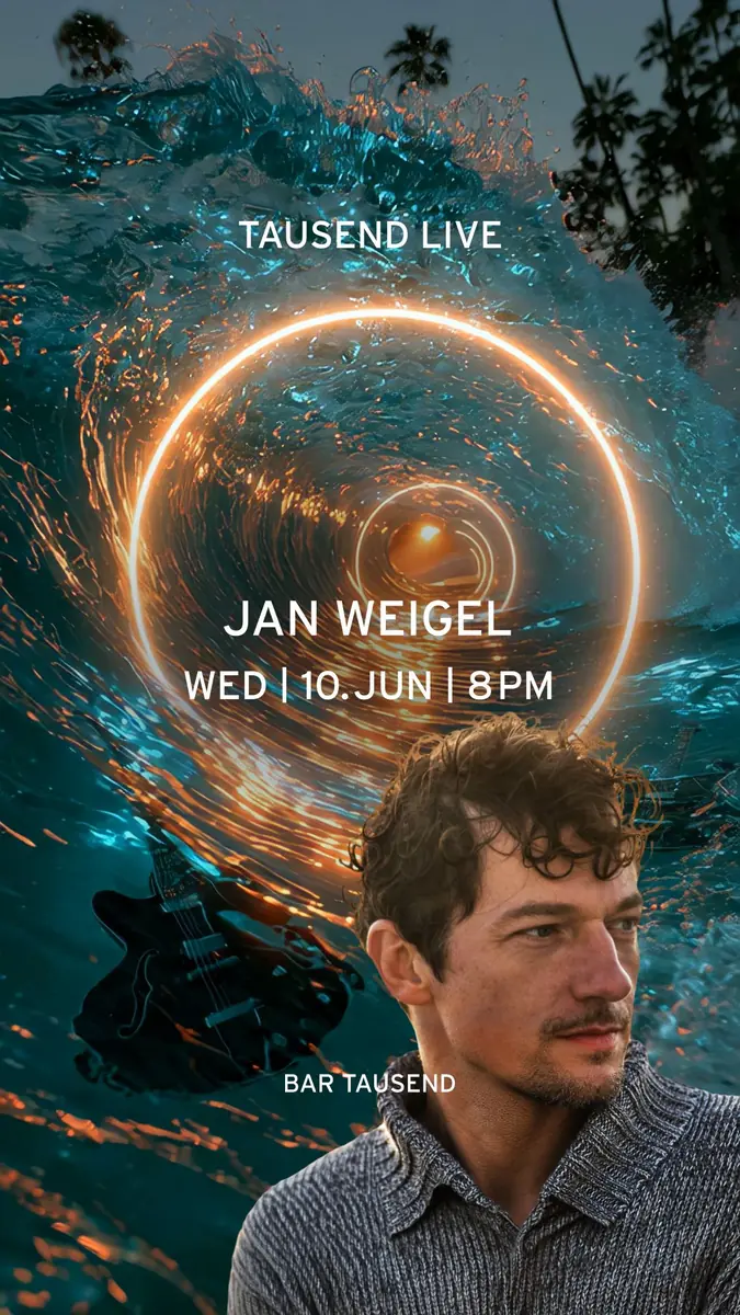 Tausend Live: Jan Weigel — Tausend, Берлин