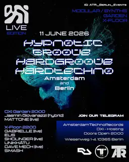 [OPEN: 20:00h] OXI LIVE: MODULAR / SYNTHS - Amsterdam und Berlin