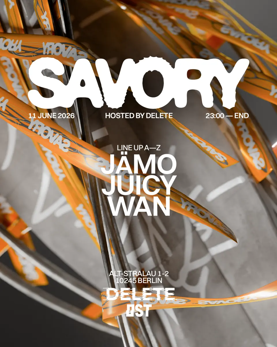 Savory - Techno Every Thursday — OST, Berlin