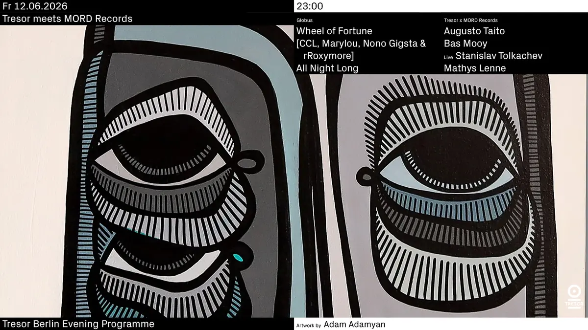 Tresor meets MORD Records — Tresor / Globus, Берлин
