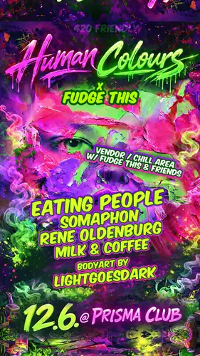Human Colours "Green" with Eating People aka Bebetta & Somaphon at PRISMA & KitKat's Séparée
