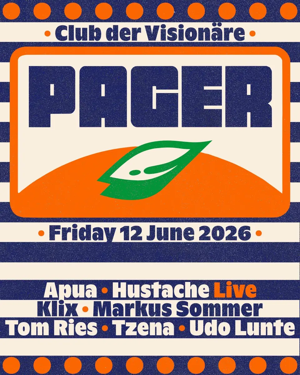 Pager — Club der Visionaere, Berlin