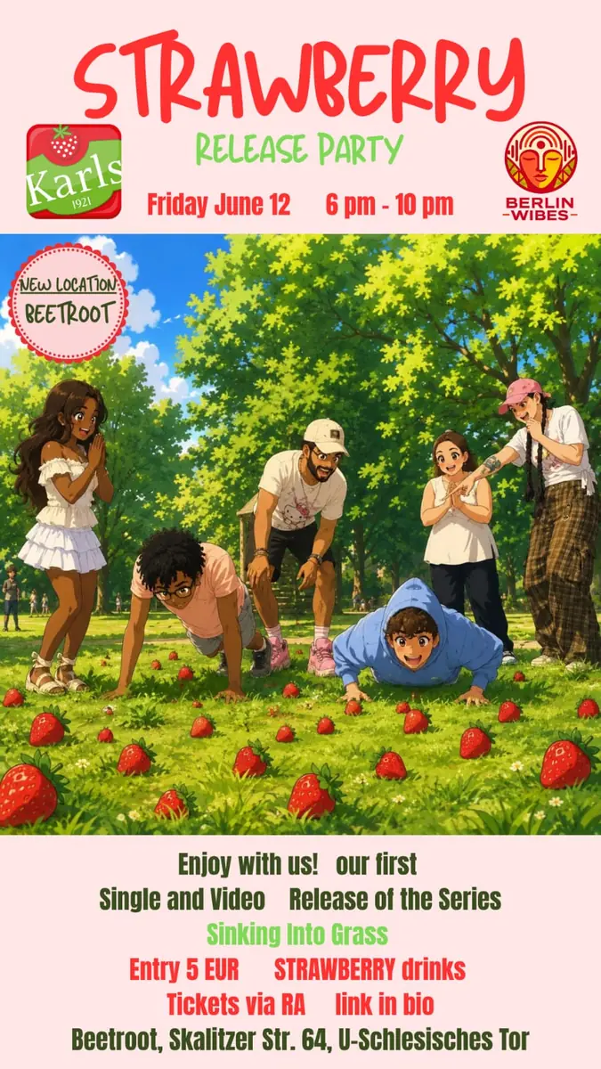 Strawberry Release Party — Берлин