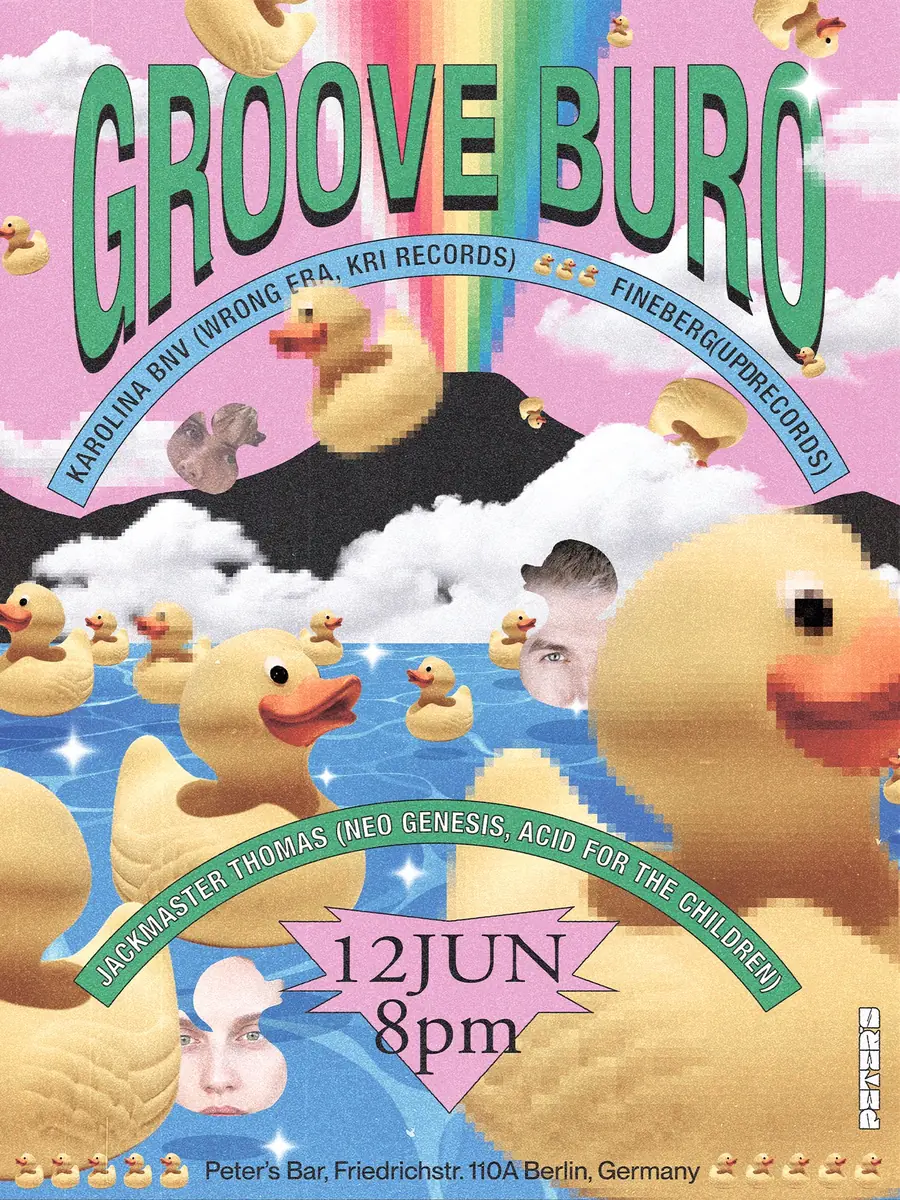 GROOVE BURO W/ JACKMASTER THOMAS — PETER'S, Berlin