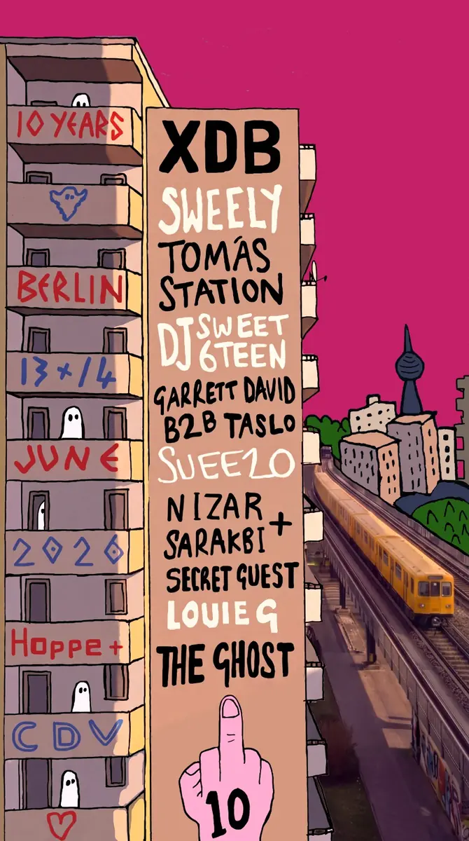 The Ghost 10th Birthday — Hoppetosse, Berlin