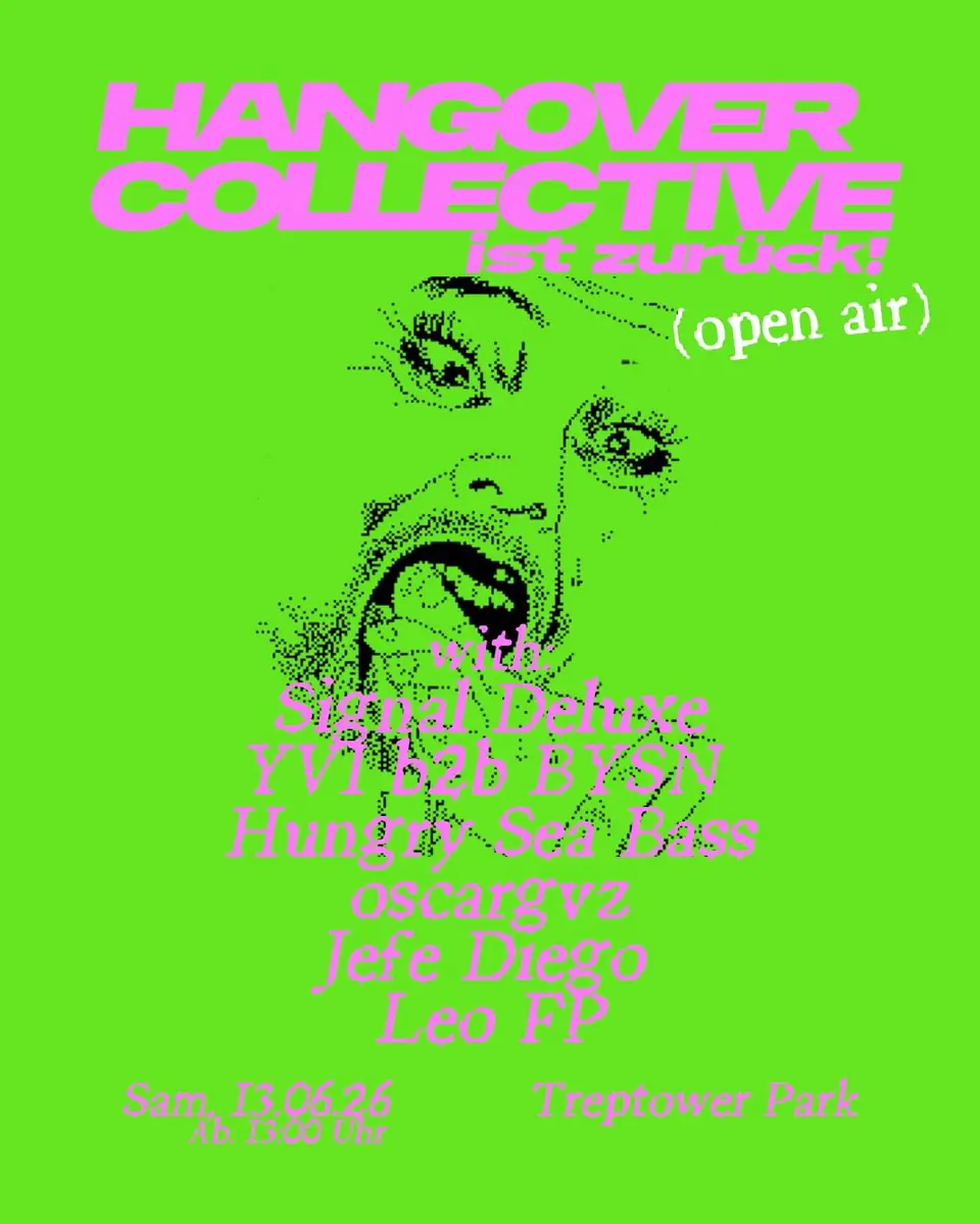 The Hangover Collective wraca! // Open Air — TBA - Treptower Park, Berlin