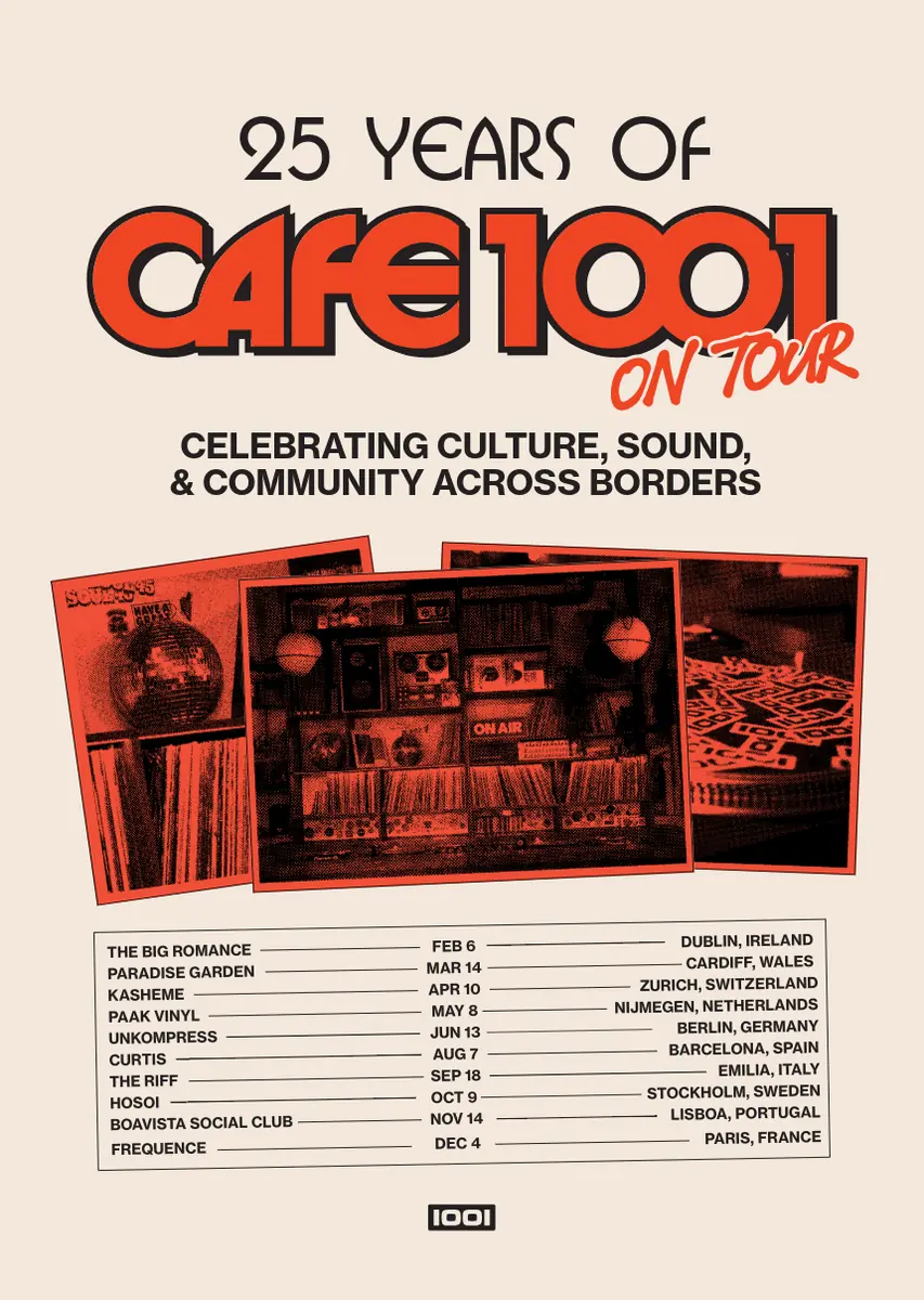 25 Years of Cafe 1001 On Tour - Unkompress, Berlin — Unkompress, Berlin