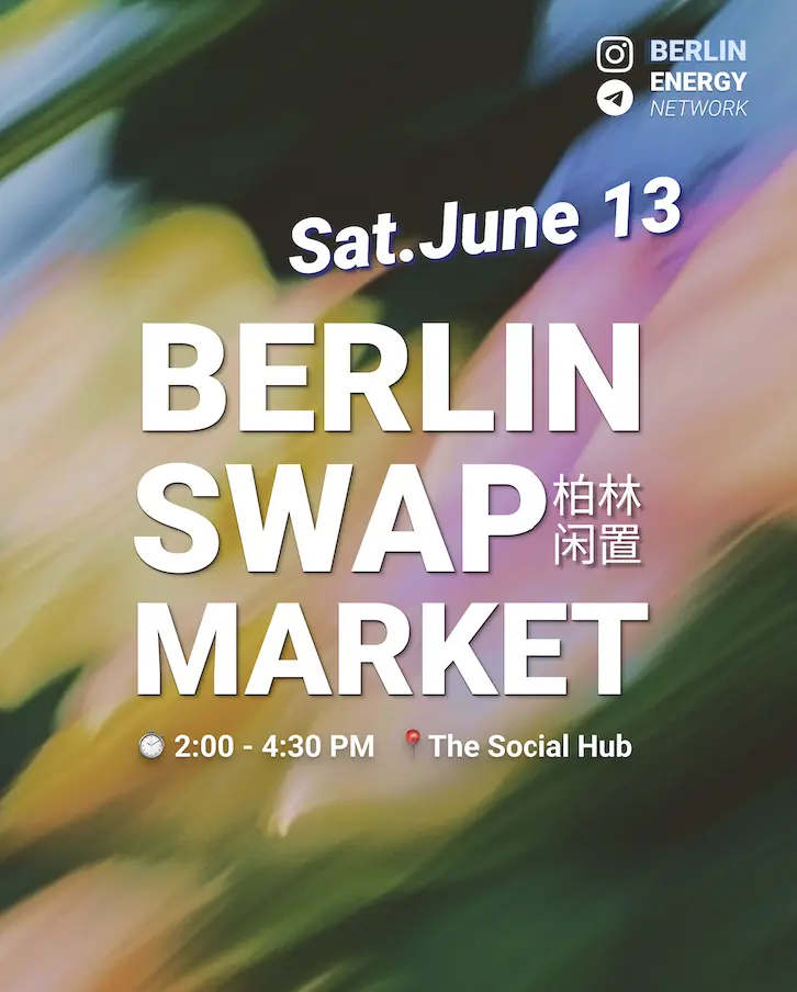 Swap Market: A Summer Swap — The Social Hub Berlin, Berlin
